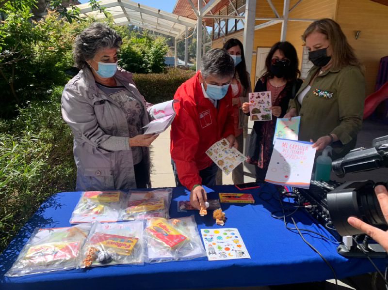 En Viña del Mar, niñas y niños del programa Chile Crece Contigo recibirán kit lúdico de emergencia