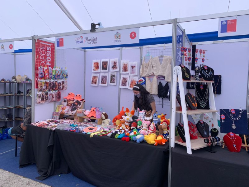Municipio de Viña del Mar y FOSIS apoyan a emprendedores con feria “Expo Fosis Navidad en Viña”
