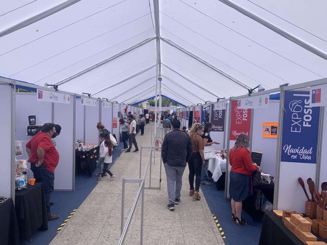 “Expo Fosis Navidad en Viña” estará abierta al público hasta el 24 de diciembre