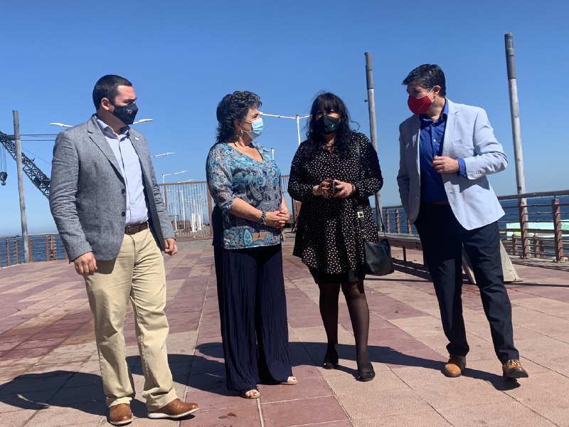 Alcaldesa y autoridades de turismo realizan llamado a respetar medidas sanitarias y de autocuidado en festividades de Año Nuevo