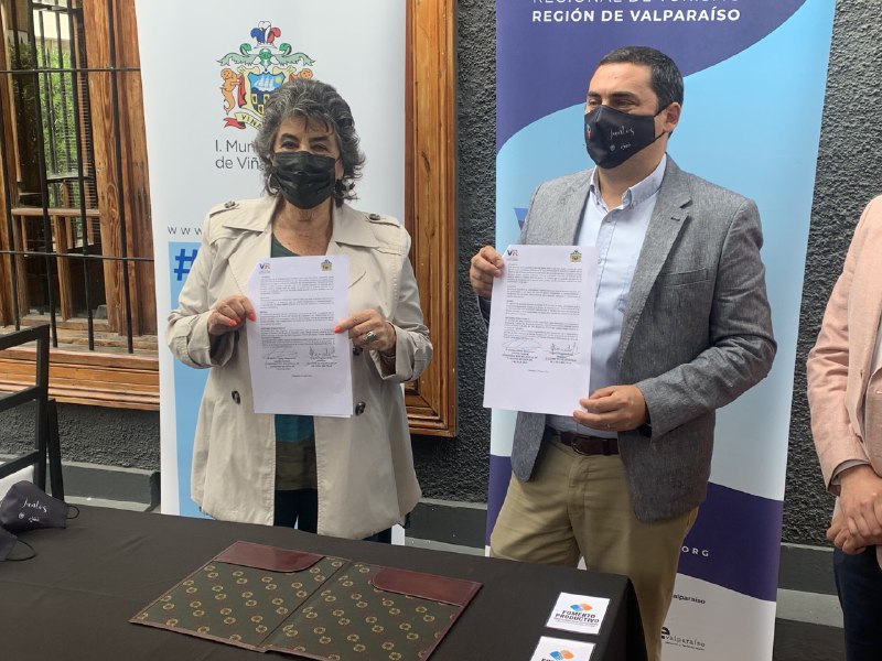 Municipio de Viña del Mar y Corporación Regional de Turismo firman convenio de cooperación para potenciar la industria turística