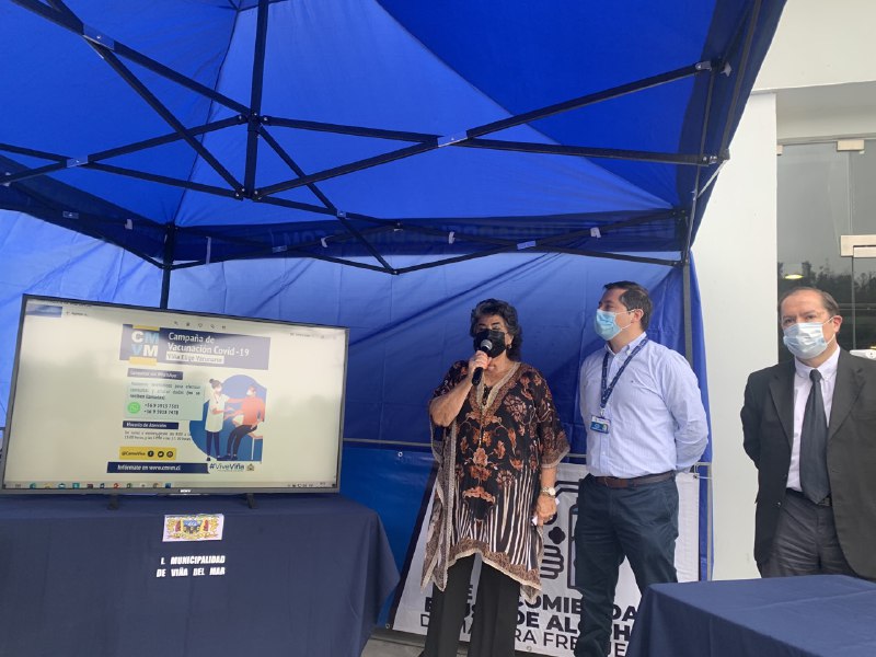 Municipio de Viña del Mar inició proceso de inscripción para vacunarse contra el Covid 19