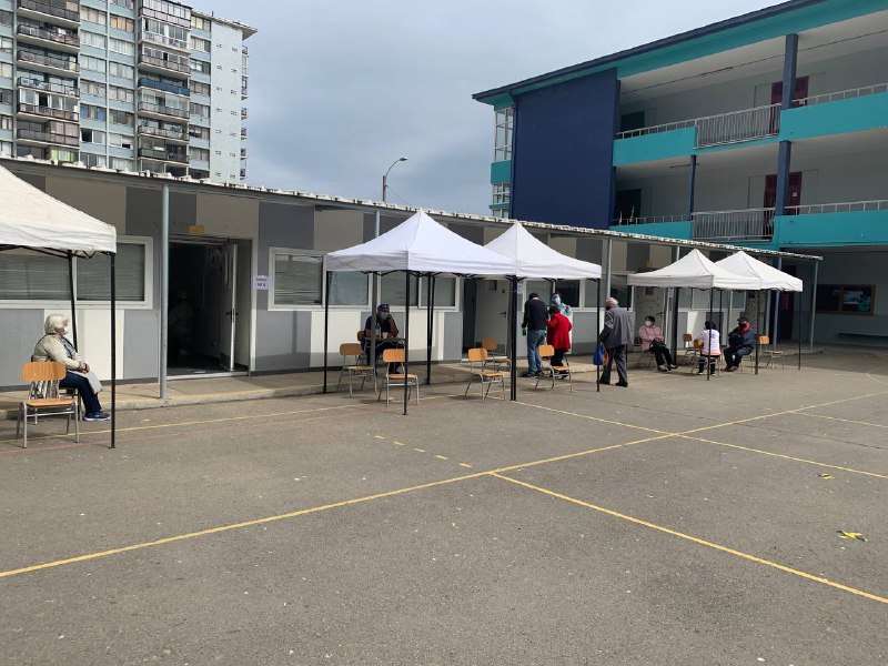 Con nuevos puntos de inoculación prosigue proceso de vacunación contra el Covid-19 en Viña del Mar