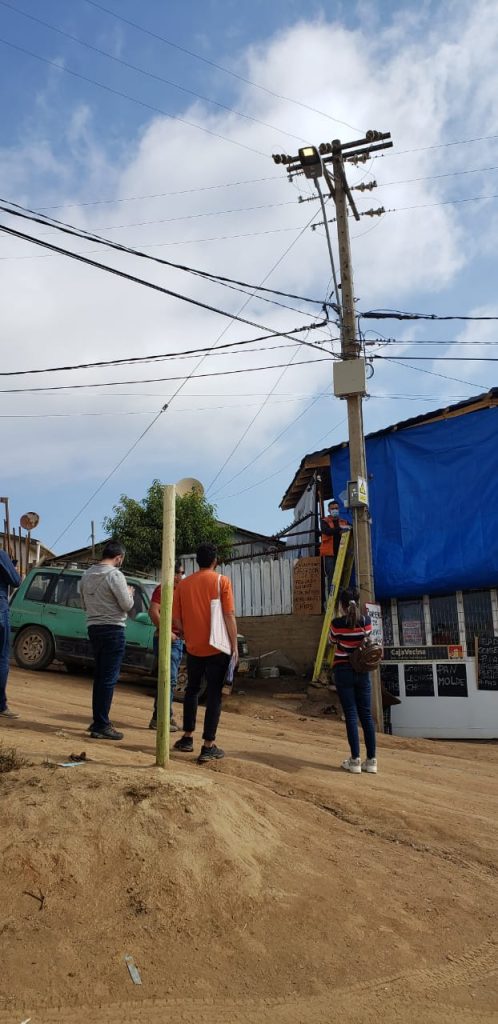 Imagen principal: Finalizó instalación de alumbrado público en campamento Reñaca Alto