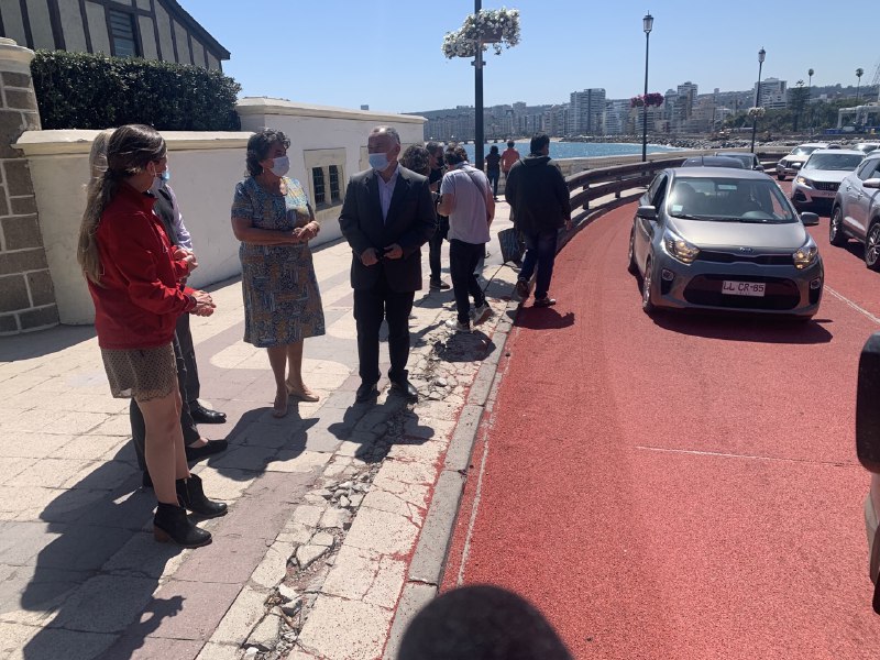 Fortalecen seguridad vial en Av. La Marina con aplicación de sello que aumenta adherencia de neumáticos