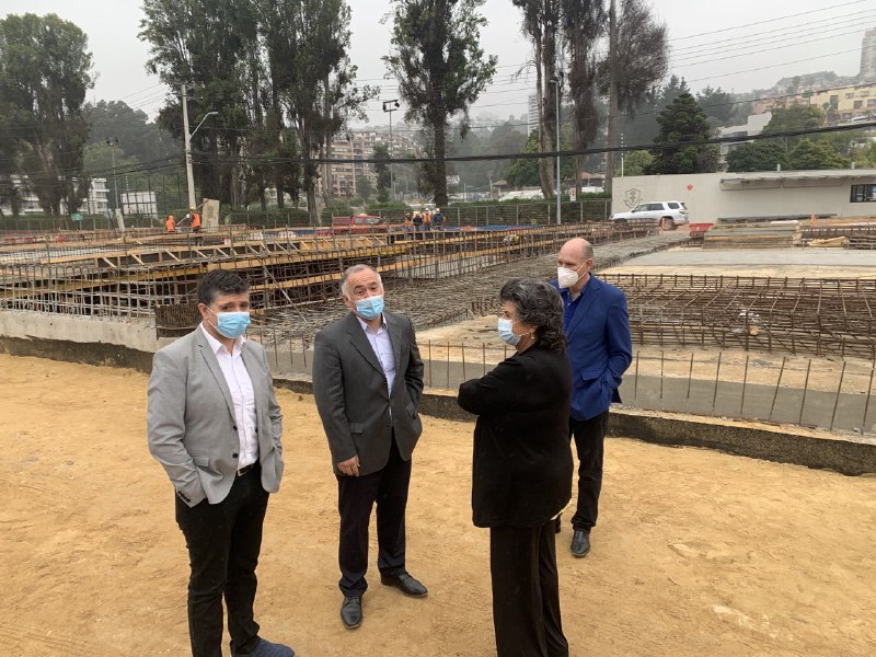 En etapa final de construcción se encuentran puentes sobre estero de Reñaca