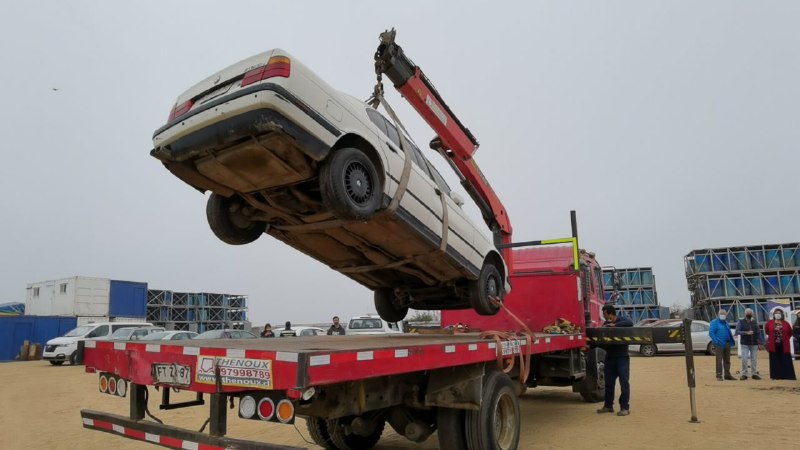 Municipio de Viña del Mar ha retirado más 60 vehículos abandonados en las calles de la ciudad
