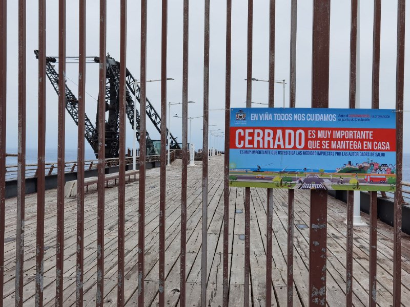 Imagen principal: Parques y paseos de Viña del Mar se cierran al público debido a cuarentena