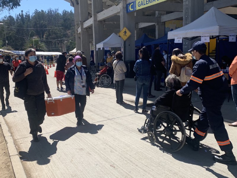 Viña de Mar suma nuevo punto de vacunación contra Covid-19