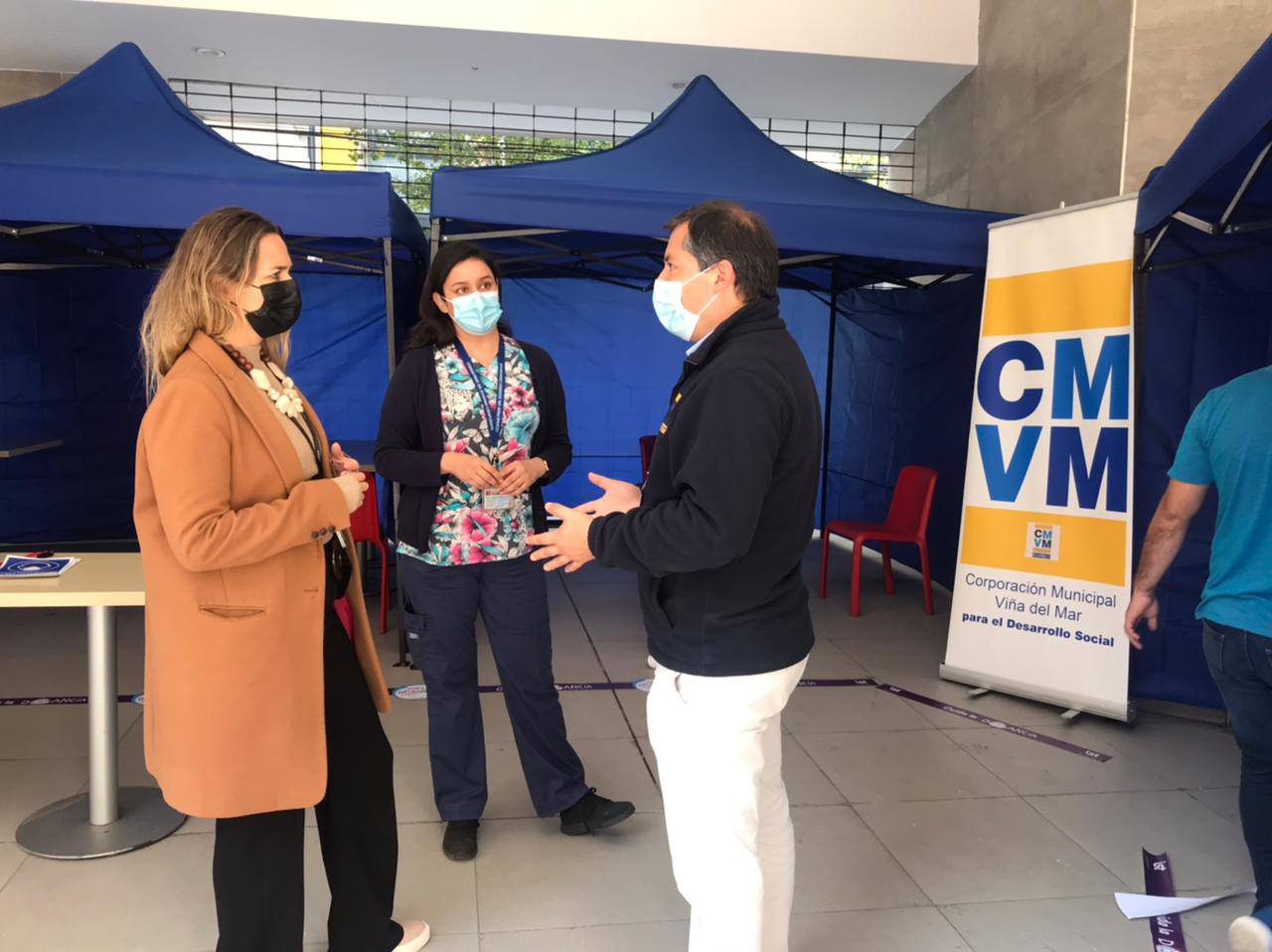 Nuevo punto de vacunación anti-influenza se habilita en Viña del Mar