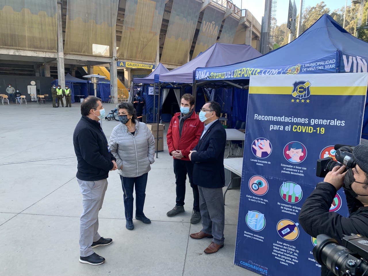 En Viña del Mar, autoridades reiteraron  llamado a jóvenes a vacunarse contra el covid-19