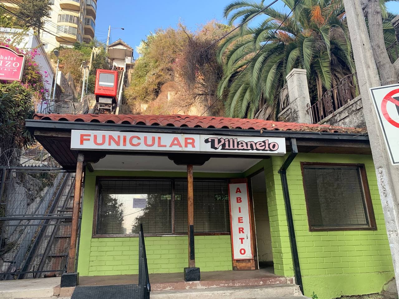 Funicular Villanelo de Viña del Mar reinició sus operaciones