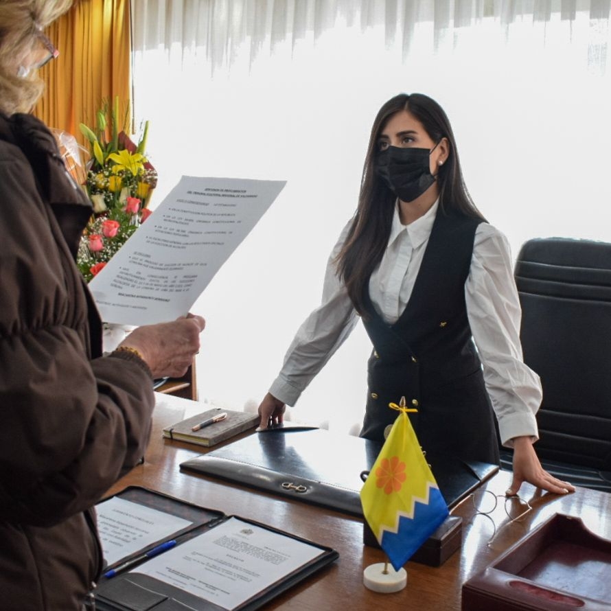 Imagen principal: Macarena Ripamonti asumió oficialmente como alcaldesa del Municipio de Cuidados de Viña del Mar