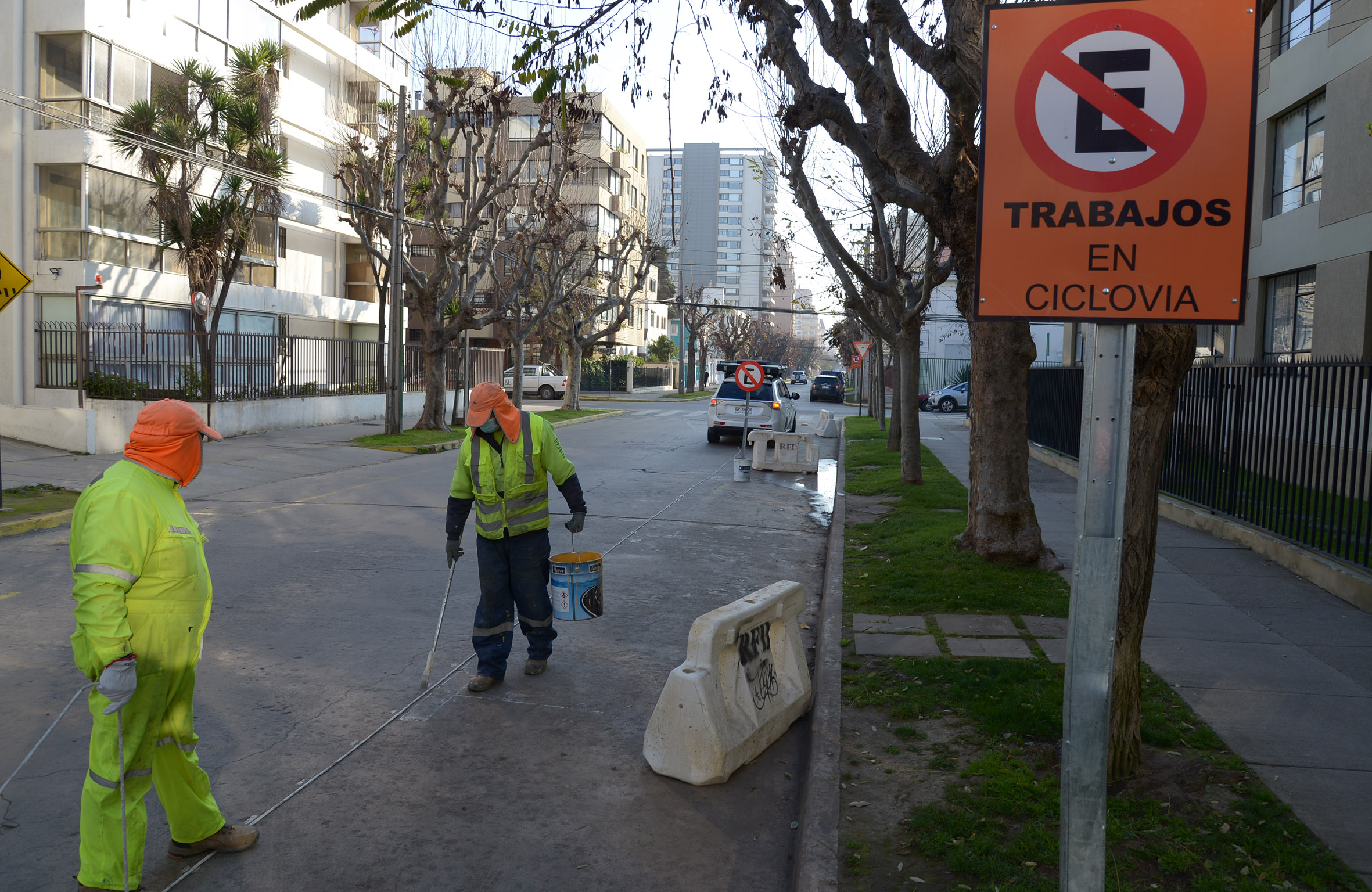 Municipio de Cuidados de Viña del Mar inicia trabajos para habilitar nueva ciclovía en población Vergara