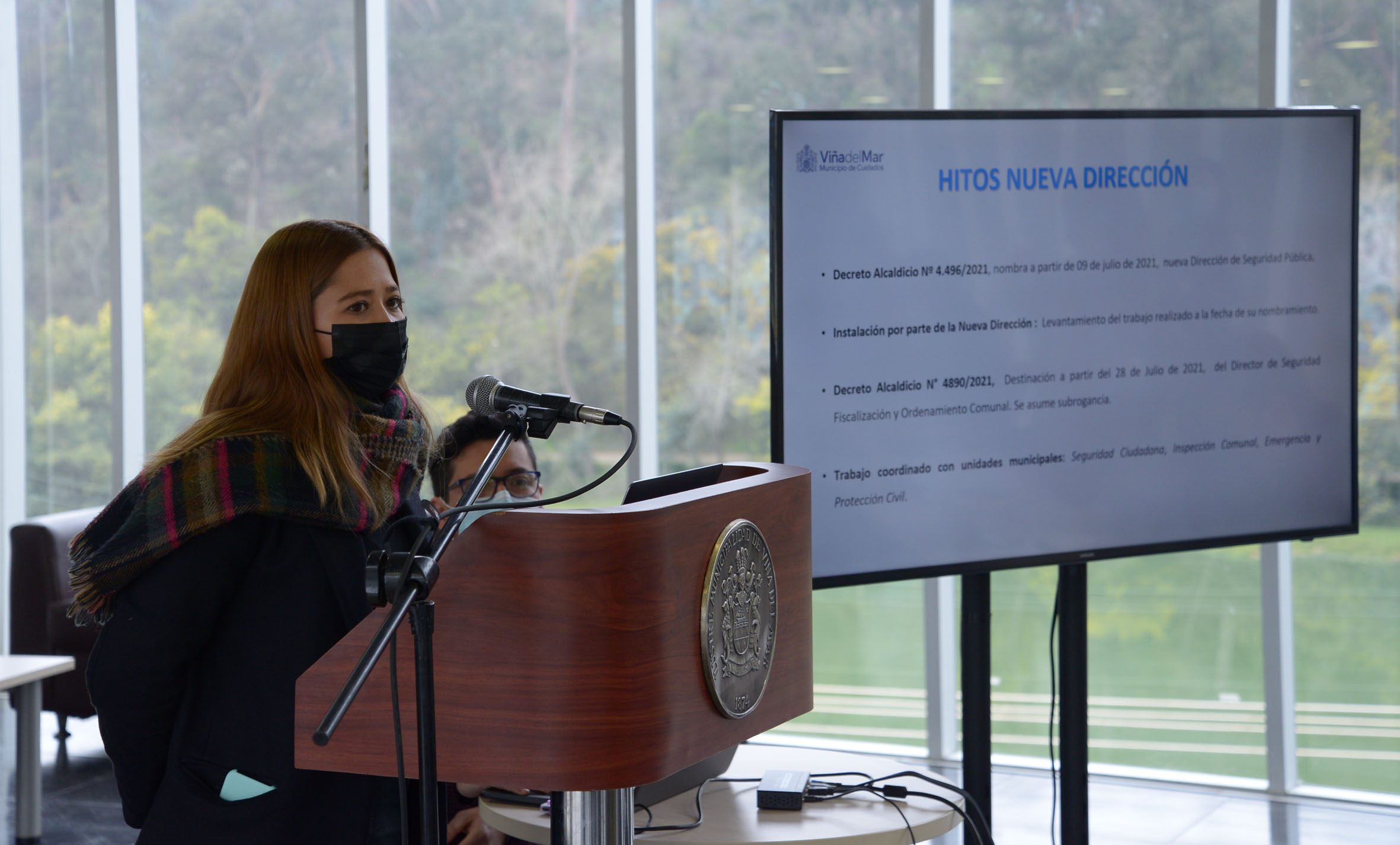 Municipio de Cuidados de Viña del Mar potenciará trabajo de seguridad pública como un derecho humano