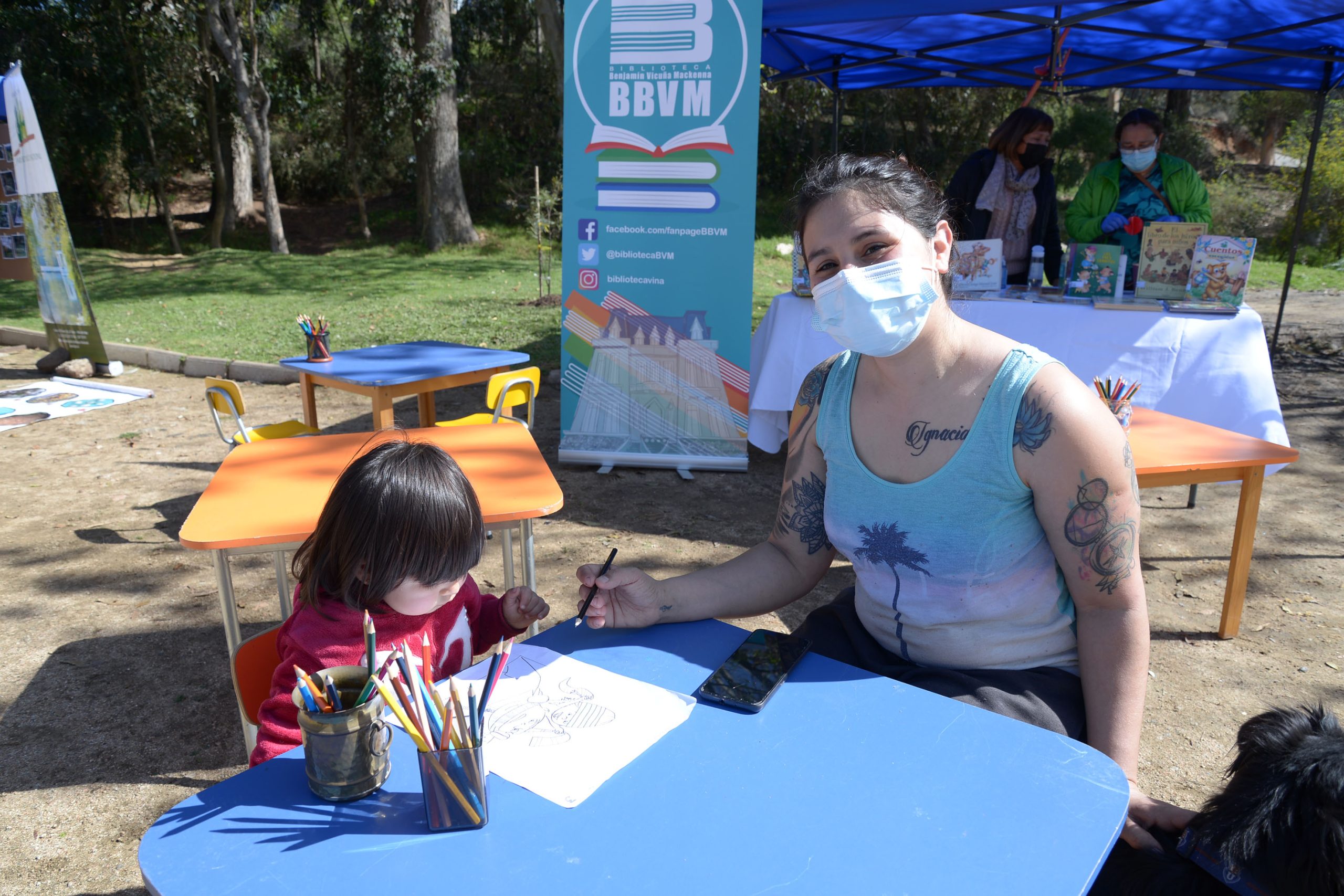 Niños y Niñas de Forestal disfrutaron actividades artísticas y recreativas en intervención ciudadana municipal
