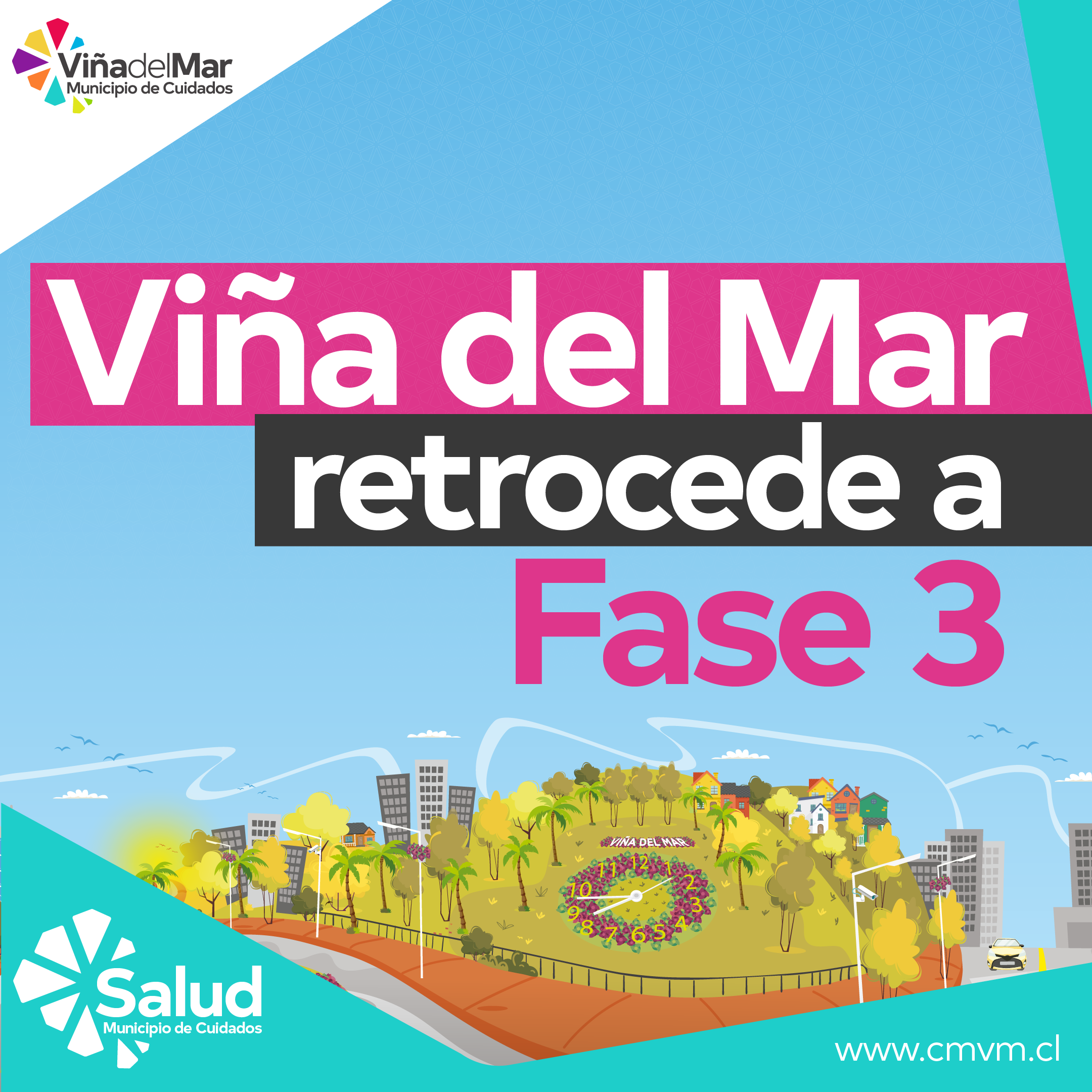 Alcaldesa Macarena Ripamonti lamenta paso a fase 3 de Viña pero aseguró que “la pandemia no se ha acabado y la vida está por delante”