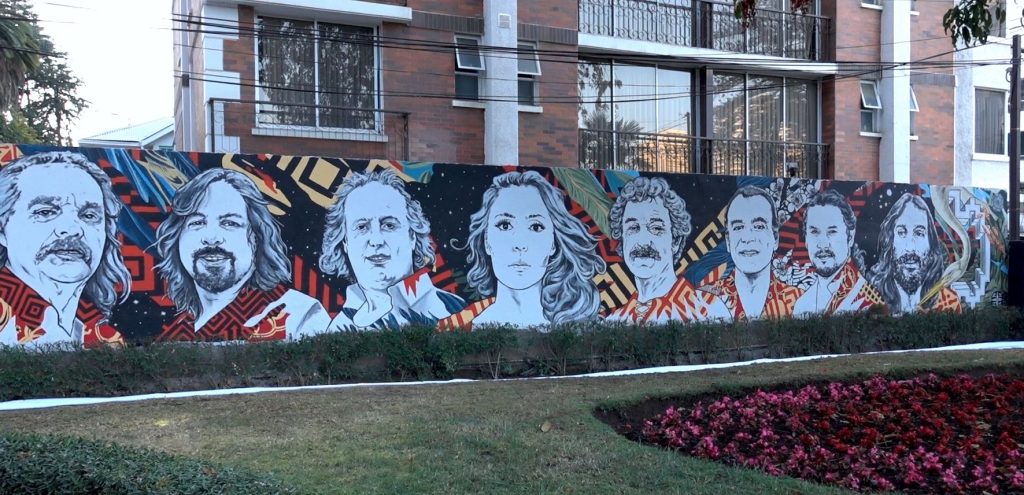 Imagen de la noticia: Mural en reconocimiento de Los Jaivas en entrada a Quinta Vergara