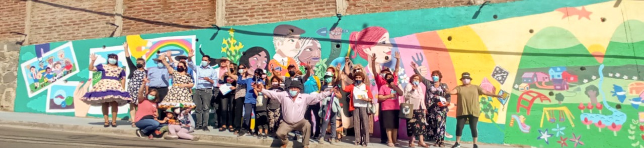 Imagen de la noticia Vecinos de Forestal, Glorias Navales y Miraflores diseñaron y pintaron murales para dar nueva vida a espacios comunitarios