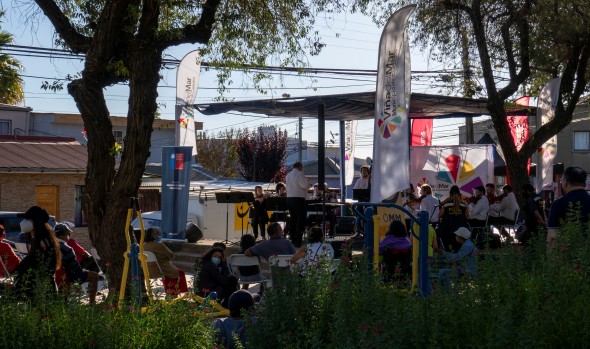 Imagen de la noticia Conciertos itinerantes de verano recorren con gran éxito los barrios de Viña del Mar