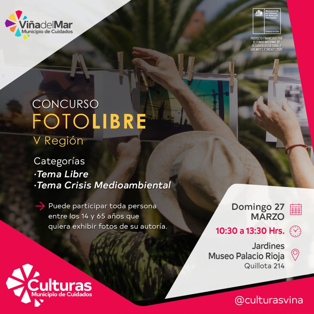 Imagen principal: Vuelve el Concurso “Fotolibre V Región” abordando la crisis medioambiental de la región y el país