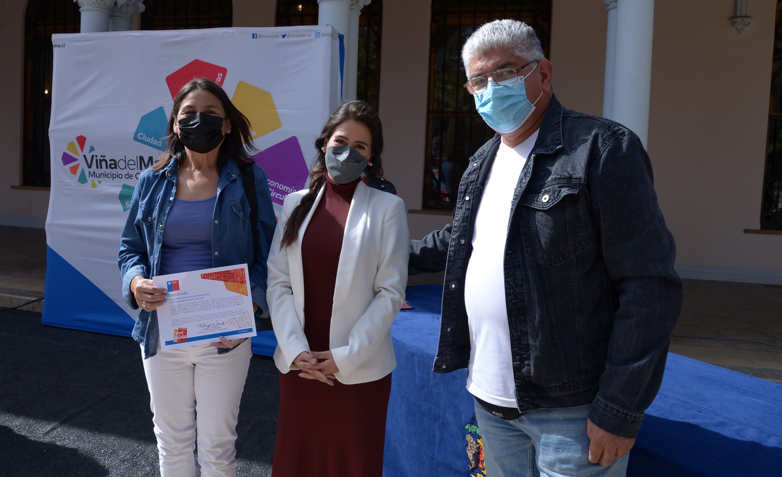 Nuevas calles serán pavimentadas en Viña: obras fueron diseñadas junto a la comunidad