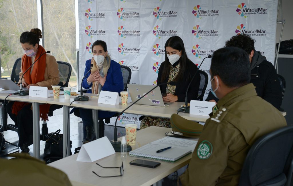 Imagen principal: Mesa por la recuperación del espacio público del municipio acordó nuevas medidas para reducir comercio ambulante en Viña del Mar