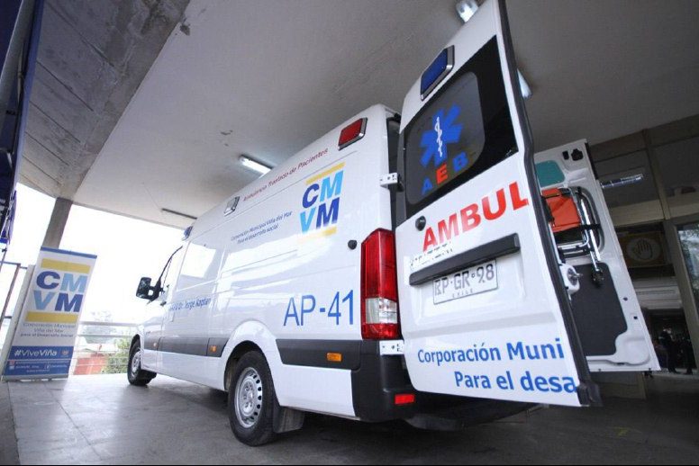 Municipio de Viña concreta llegada de nueva ambulancia para reforzar servicios de urgencias en Reñaca Alto