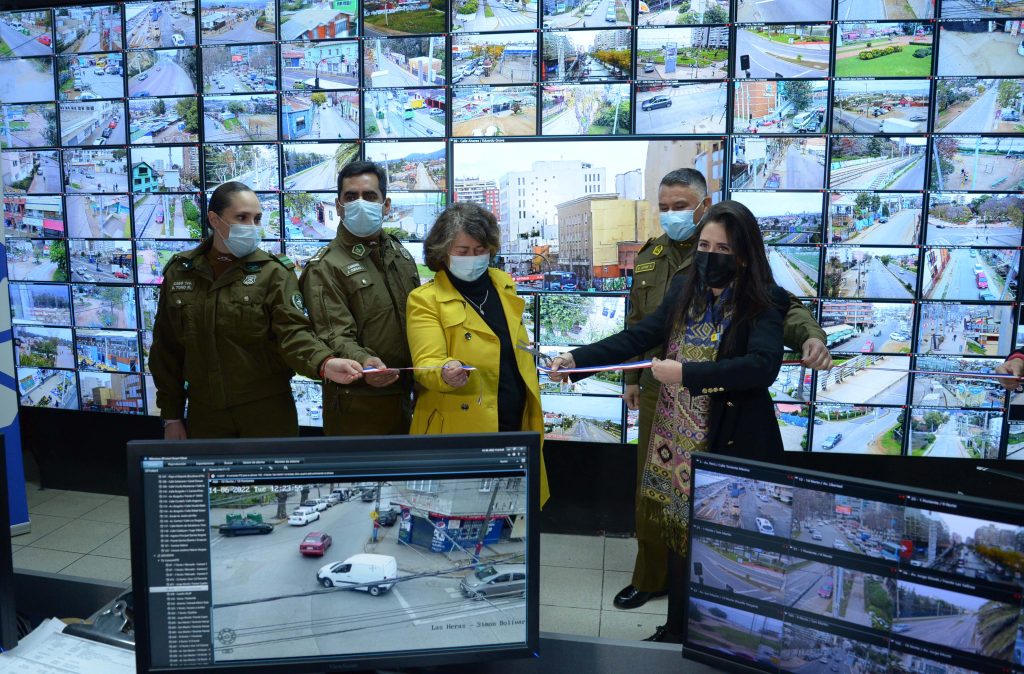 Imagen de la noticia: Sistema de monitoreo 122 cámaras de televigilancia