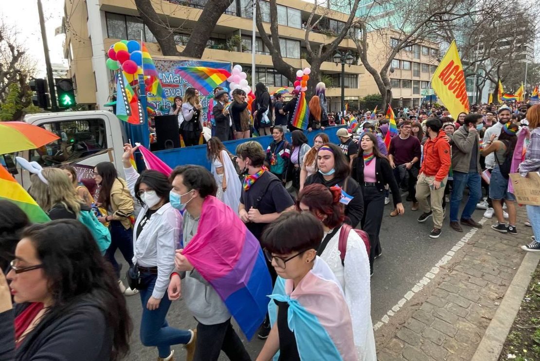 En Viña del Mar se realizó marcha por la diversidad y las disidencias