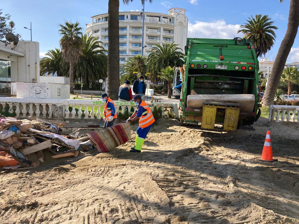 operativo limpieza Estero Marga Marga 1