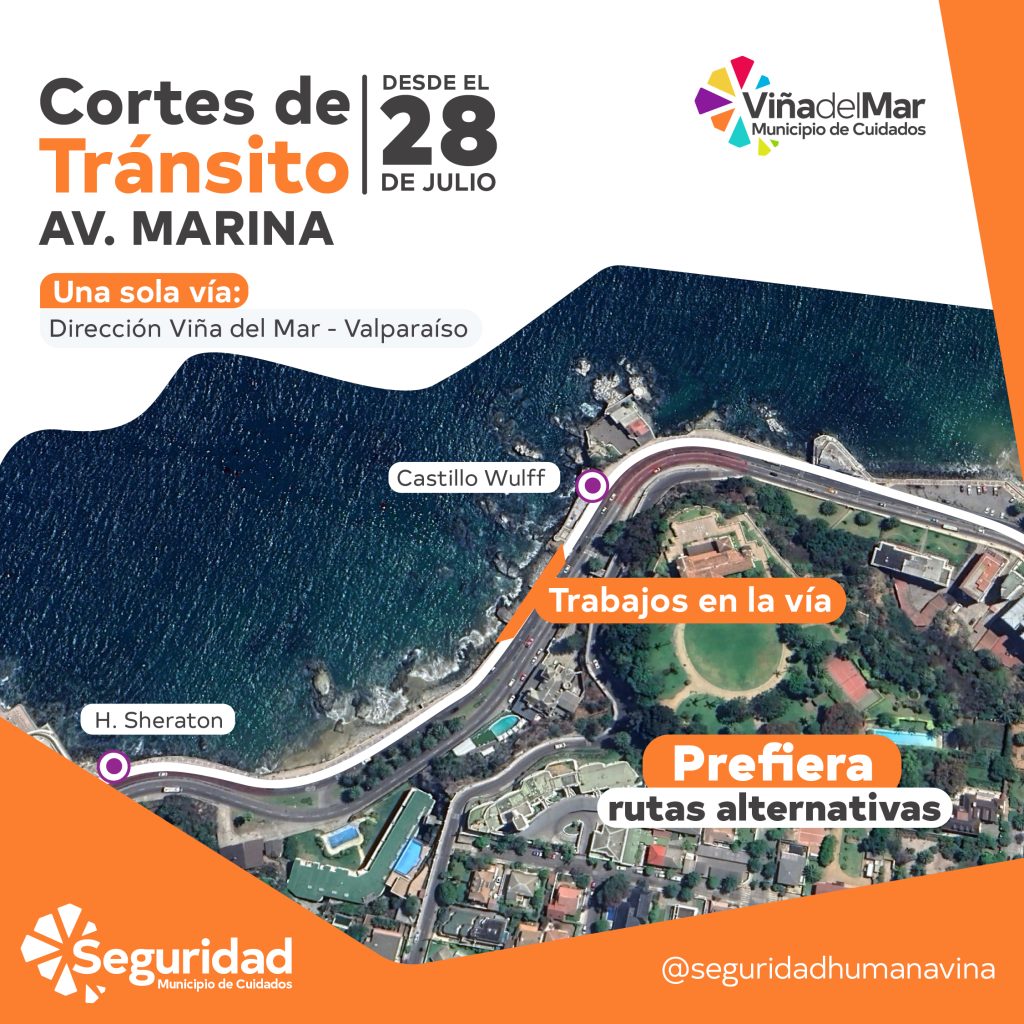 Imagen principal: Av. La Marina tendrá restricciones al tránsito por obras en la calzada