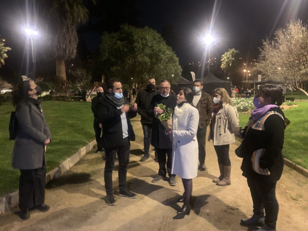 Imagen principal: Municipio refuerza seguridad de Tranque Forestal con nueva iluminación en el parque