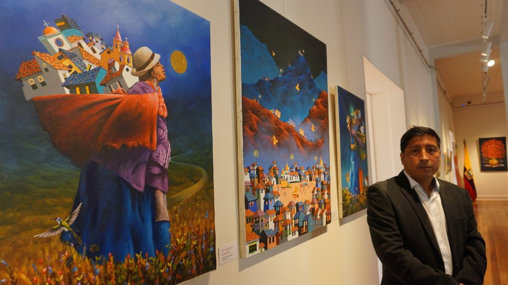 Imagen principal: Museo Palacio Vergara presenta exposición del maestro ecuatoriano Marco Alquinga