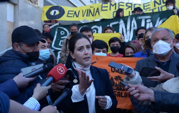 Alcaldesa Ripamonti llama al Presidente Boric a aplicar tratado de Escazú en votación del Consejo de Ministro sobre la construcción en Las Salinas
