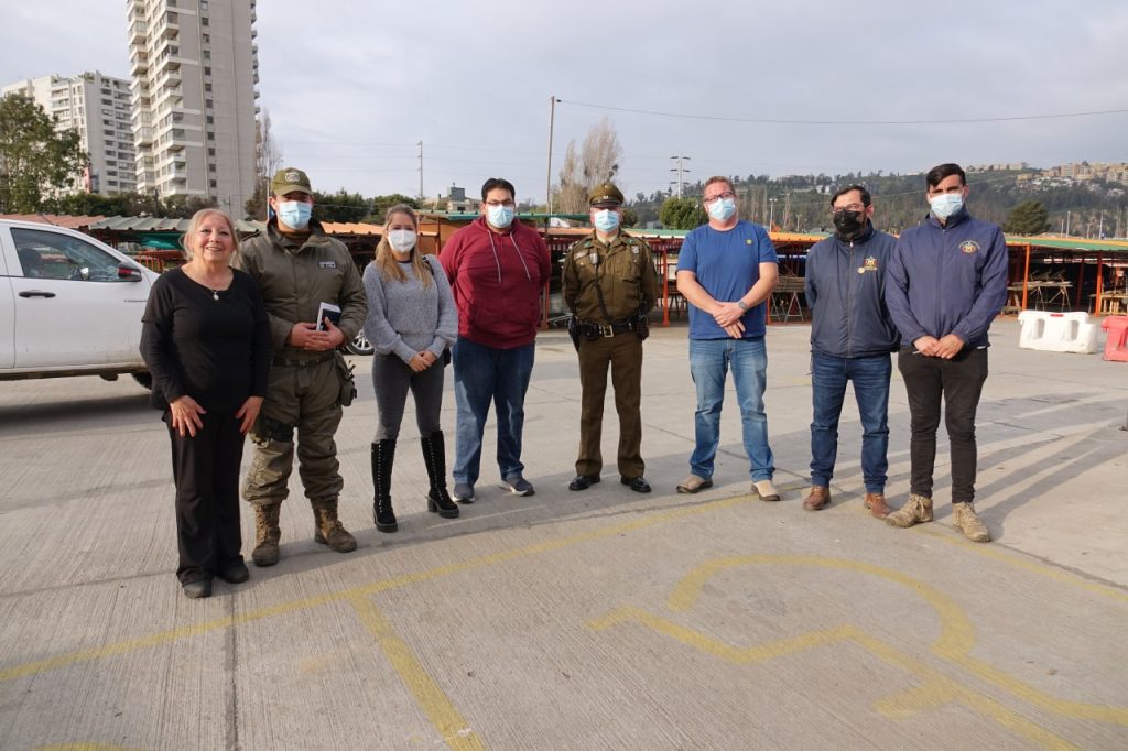 Imagen principal: Municipio realiza trabajo colaborativo en seguridad con locatarios de feria Marga Marga