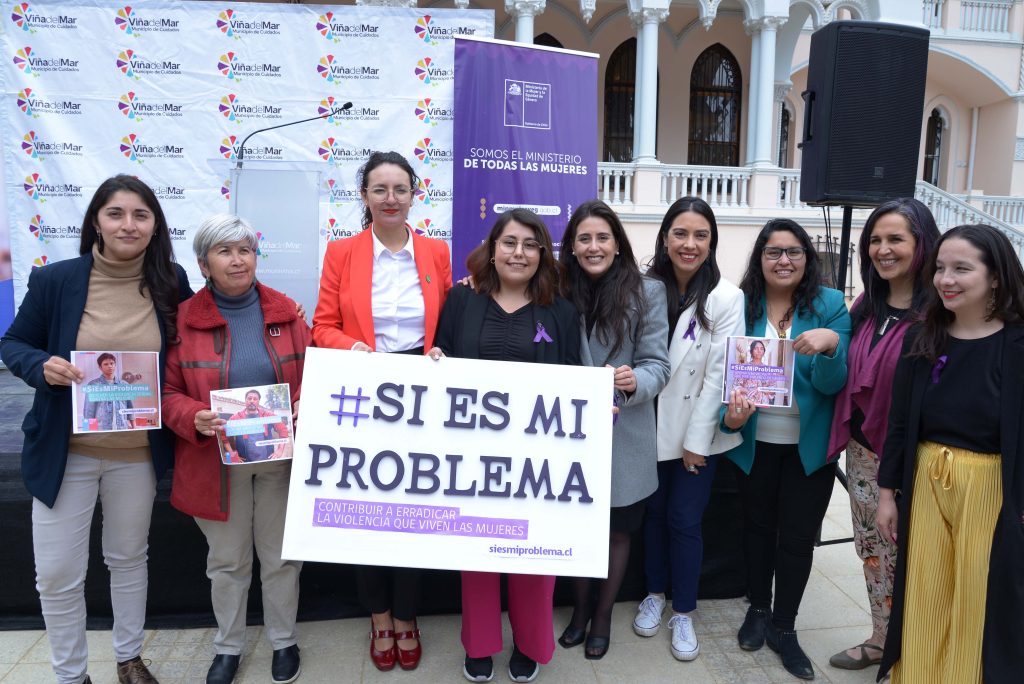Imagen principal: En Viña del Mar se conmemoró el Día Internacional por la Eliminación de las Violencias en Contra de las Mujeres
