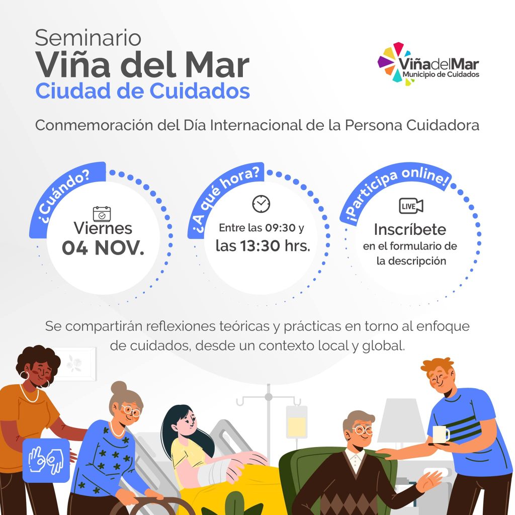 Imagen principal: Seminario “Viña del Mar, ciudad de cuidados” se desarrollará este viernes