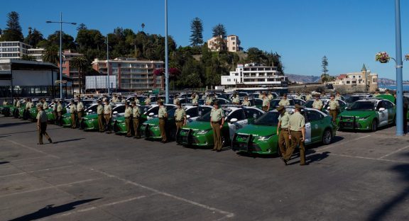 Viña del Mar tiene 7 nuevos vehículos policiales para seguridad de la comuna