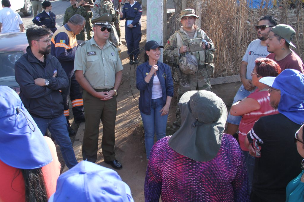 Imagen principal: Refuerzan medidas de seguridad en zonas siniestradas, con puntos fijos y patrullajes nocturnos