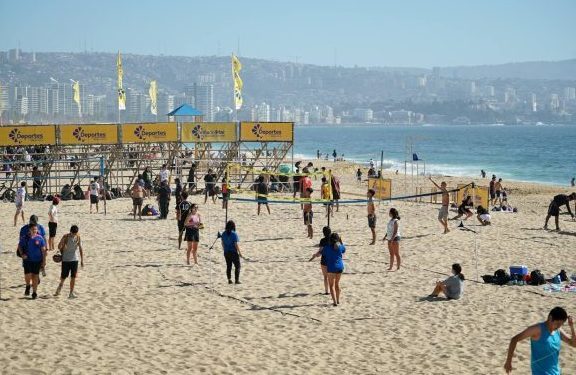 Municipio inaugura la Playa del Deporte de Viña del Mar: actividades gratuitas para toda la comunidad