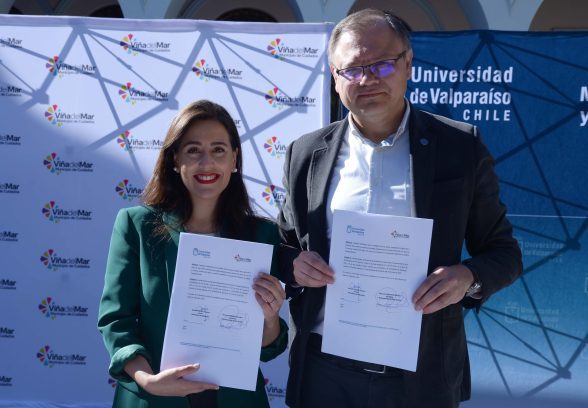 Municipio de Viña del Mar y Universidad de Valparaíso firman convenio para desarrollar plan de educación ambiental