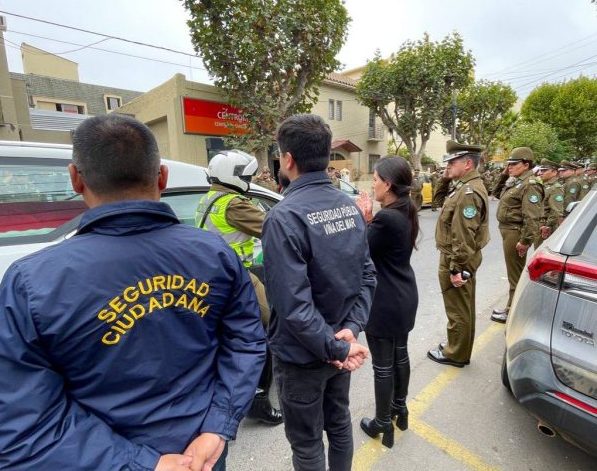 Alcaldesa Ripamonti junto a Seguridad Pública Municipal rindió honores a carabinera mártir