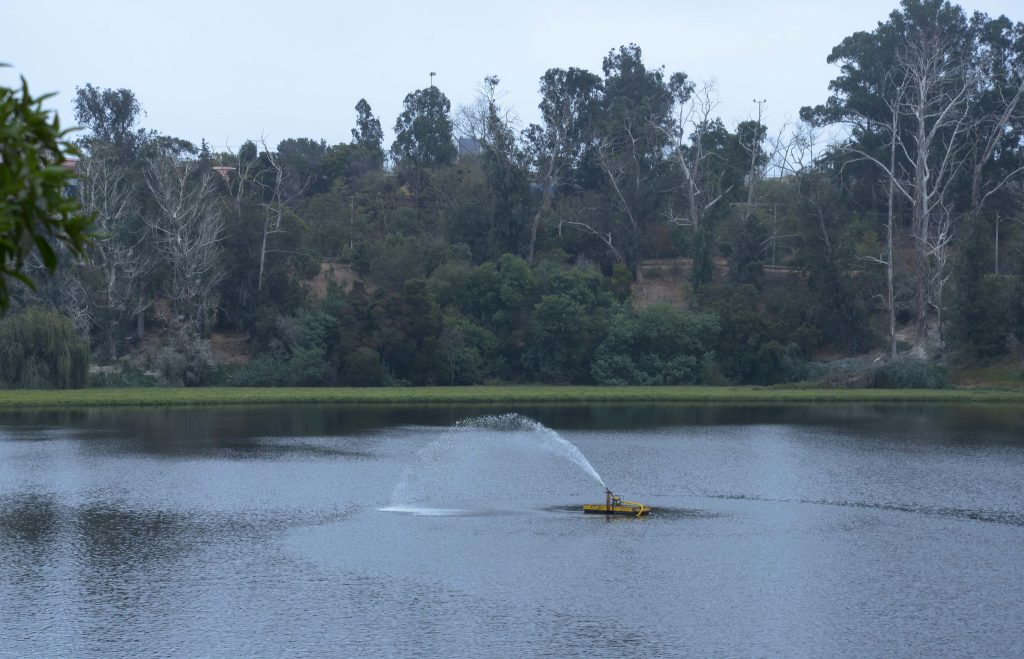 Imagen principal: Municipio de Viña del Mar avanza con trabajos de limpieza de laguna Sausalito