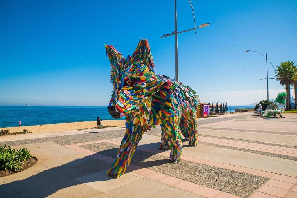 Imagen principal: Exposición de arte sustentable  “Salvemos nuestras especies” llega al borde costero de Viña del Mar para el disfrute de la comunidad y visitantes