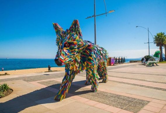 Exposición de arte sustentable  “Salvemos nuestras especies” llega al borde costero de Viña del Mar para el disfrute de la comunidad y visitantes