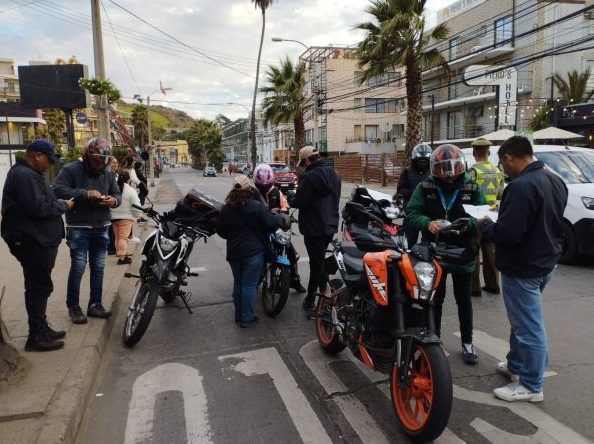 Municipio de Viña del Mar realizó intensa fiscalización este fin de semana largo con apoyo de Carabineros