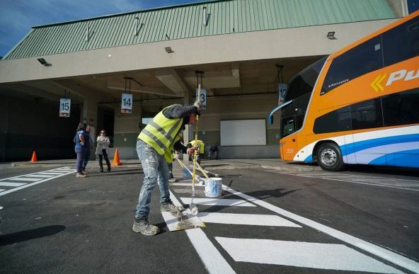Municipio de Viña del Mar suma nuevas mejoras en la operación del terminal de buses tras 4 meses de administración