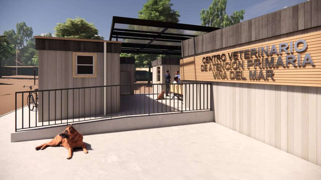 Imagen principal: Importantes avances presenta construcción de primer Centro veterinario municipal de Viña del Mar