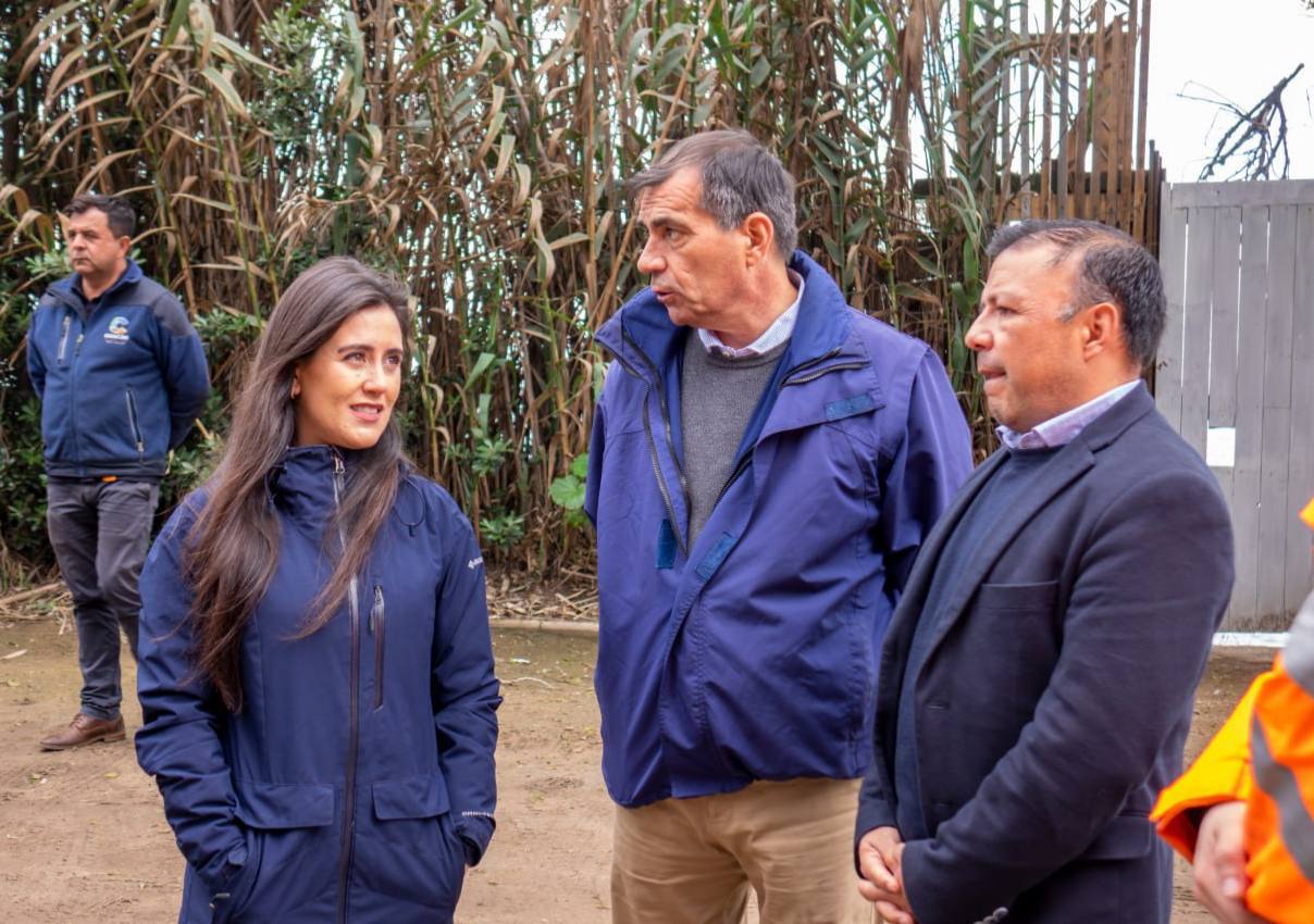Imagen de la noticia Alcaldesa de Viña del Mar y autoridades dan a conocer medidas de contingencia para ejecutar trabajos en Av. Borgoño tras deslizamiento de arena
